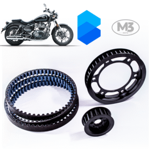 Kit Transmissão Correia Dentada - Royal Enfield Continental 535 EFI - Imagem 5