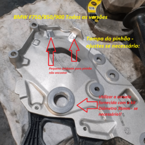 Kit Transmissão Correia Dentada - BMW F750 GS / NOVA F800 GS - Imagem 5