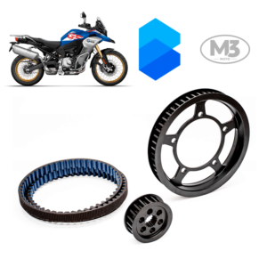 Kit Transmissão Correia Dentada M3moto - BMW F850 GS / F850 GS Adventure