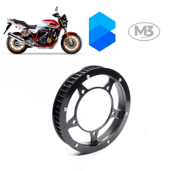 CB1300-Sfour-coroa-traseira