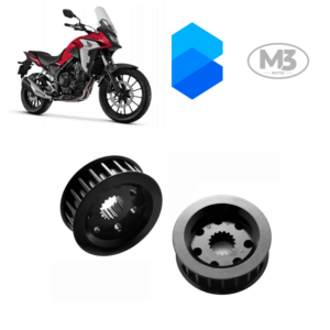 Polia (Pinhão)  Dianteira - Honda CB500 F/R/X - até 2019 - Todas