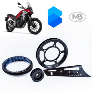 Kit Transmissão Correia Dentada - Honda CB500 X - Ano 2020 até a Atual - Imagem 4