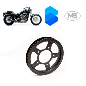 Polia (Coroa) Traseira - Honda CB500 - 1997 à 2003 / Shadow VT600
