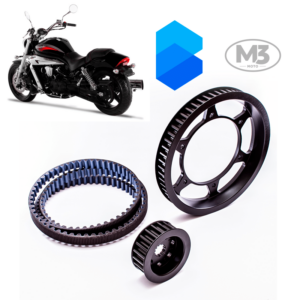 Kit Transmissão Correia Dentada - Kasinski Mirage 650 - GV650
