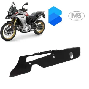 Conj. Protetor Inferior Transmissão M3moto - Bmw F650 Importada