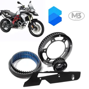 Kit Transmissão Correia Dentada M3moto - Bmw F700 GS