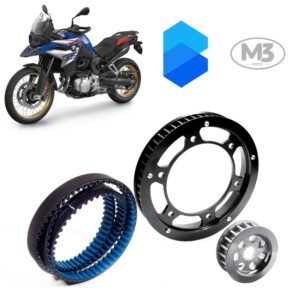 Kit Transmissão Correia Dentada - BMW F750 GS / NOVA F800 GS - Imagem 8