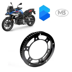 Polia (Coroa) Traseira - Bmw F800 GS / F700 GS / F650 Imp.  / F800 R