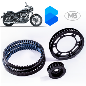 Kit Transmissão Correia Dentada - Royal Enfield - Super Meteor 650