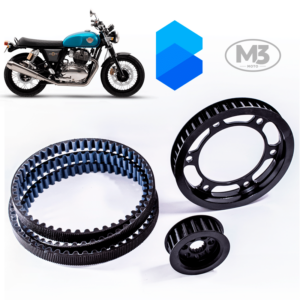 Kit Transmissão Correia Dentada - Royal Enfield Continental GT 650