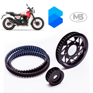 KIT Transmissão Correia Dentada - Royal Enfield Scram 411cc