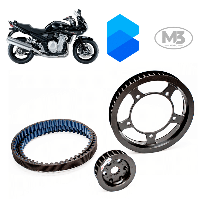 Kit Transmissão Correia Dentada – Suzuki Bandit 1250S 1250FA – BELZAG