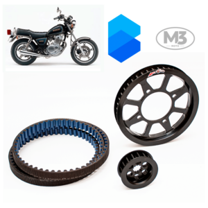Kit Transmissão Correia Dentada - Suzuki Intruder 250 - GN 250