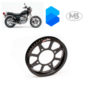 Polia (Coroa) Traseira - Suzuki Intruder 250  GN250