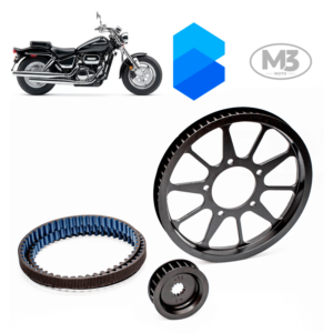 Kit Transmissão Correia Dentada - Suzuki VZ800 Marauder