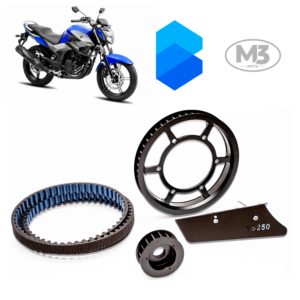 Kit Transmissão Correia Dentada - Yamaha Fazer 250 FZ25A - GATES