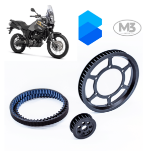 Kit Transmissão Correia Dentada - Yamaha Tenere 660 - XT660 Z